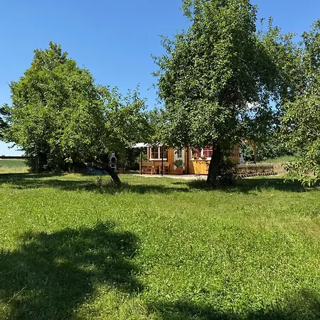 Camping Holzhaus Mit Trailer Lasse Seele Baumeln Wettringen (Bavaria)
