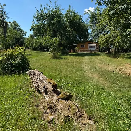 Holzhaus Mit Trailer Lasse Seele Baumeln キャンプ場 Wettringen