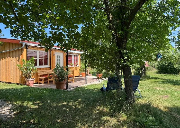 Kemp Holzhaus Mit Trailer Lasse Seele Baumeln Wettringen (Bavaria)