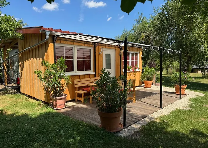 Holzhaus Mit Trailer Lasse Seele Baumeln *